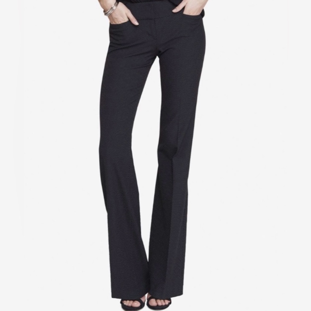 Express editor pants 10R navy denim look dark